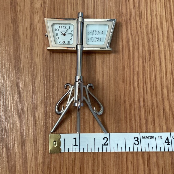 ❤️ Music Stand Clock New in Box - Picture 3 of 7